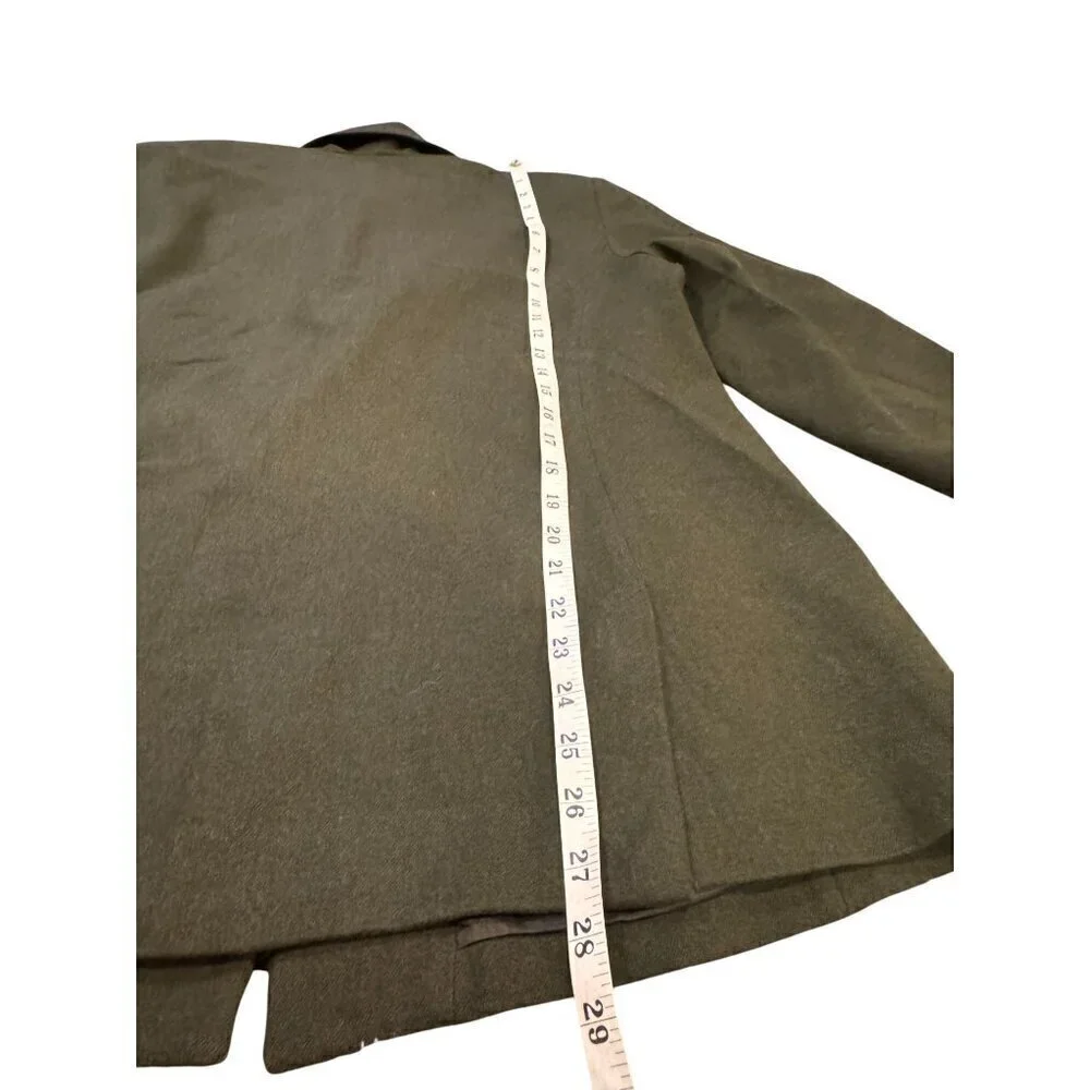 Pendleton  Olive Green 100% Virgin Wool  Blazer Jacket Women's Size 14W